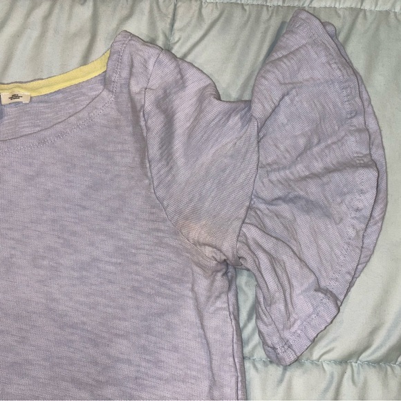 Anthropologie Ruffled top Size Medium - Picture 4 of 5